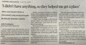 Article in The Plain Dealer