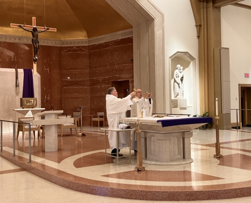 Fr. Jamie Mazanec and Deacon Mark - Consecration