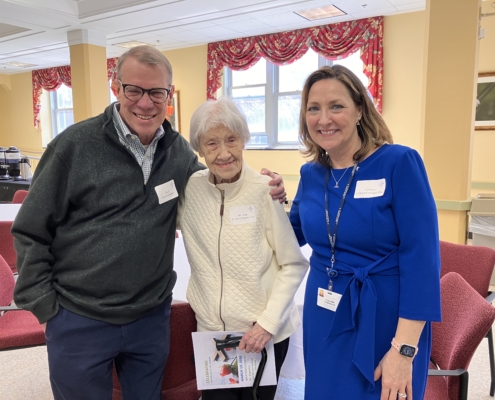 Rich, Sr. Joan and Colleen - Horizontal