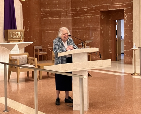 Sr. Judith Ann - Podium